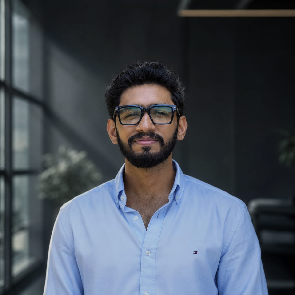 Portrait of Mohammed Hashir K B